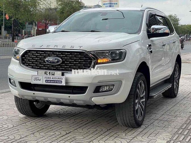 Everest 2021 Tita 4x2 AT, NH 70% LS Tốt, Nhập Thái