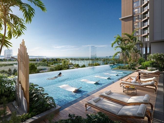 Chưa đến 2 tỷ căn hộ ven biển - sở hữu lâu dài - tầm view di sản vịnh 