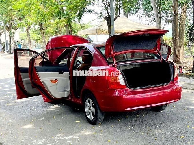 Hyundai Verna 2008 1.4 MT - Đỏ đẹp