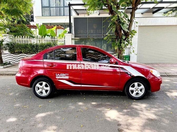 Hyundai Verna 2008 1.4 MT - Đỏ đẹp