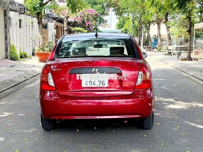 Hyundai Verna 2008 1.4 MT - Đỏ đẹp