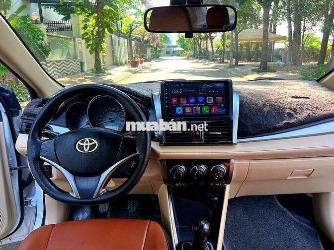 Toyota Vios 2017 1.5E - Trắng đẹp