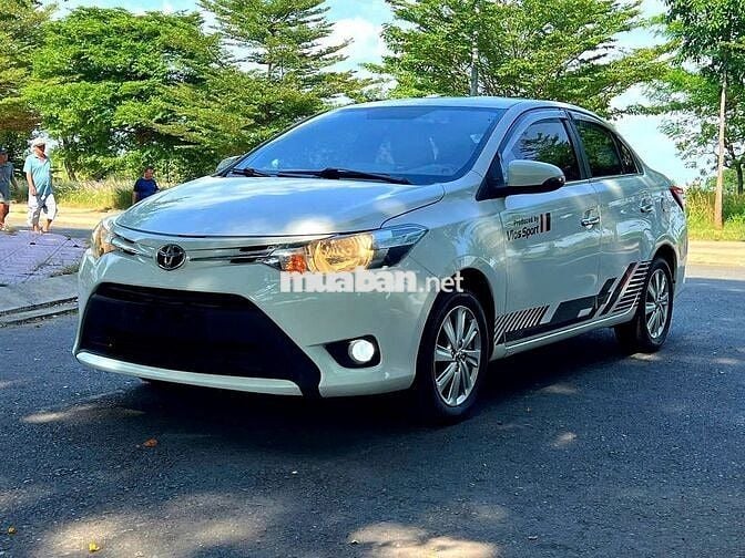Toyota Vios 2017 1.5E - Trắng đẹp