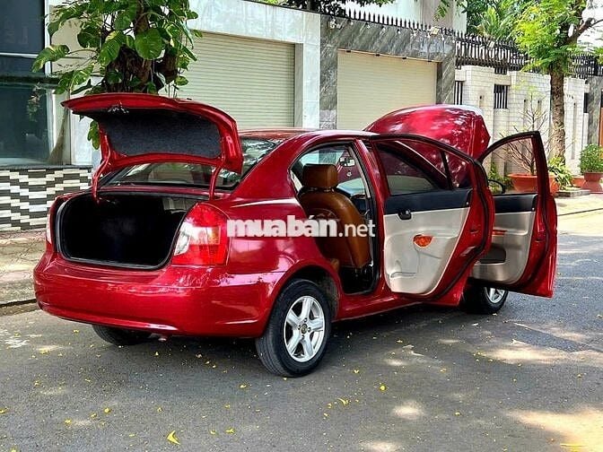 Hyundai Verna 2008 1.4 MT - Đỏ đẹp