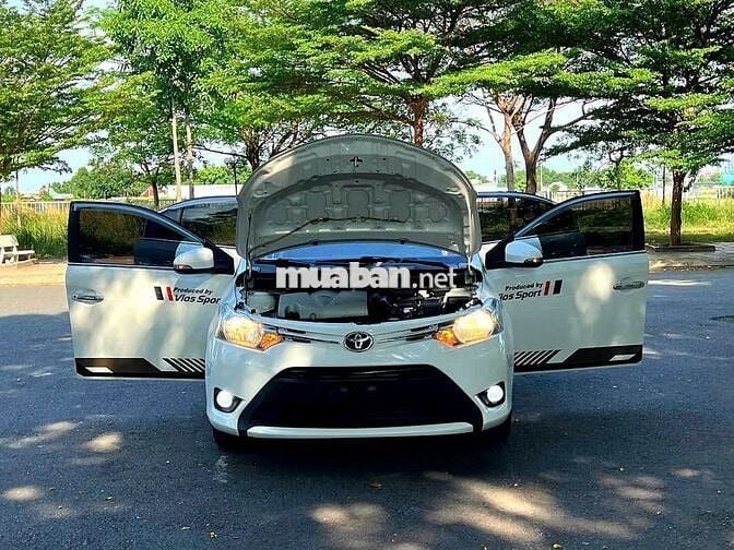 Toyota Vios 2017 1.5E - Trắng đẹp
