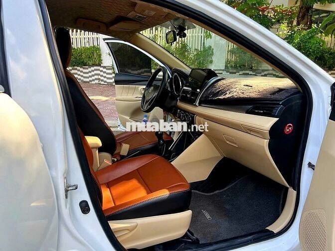 Toyota Vios 2017 1.5E - Trắng đẹp