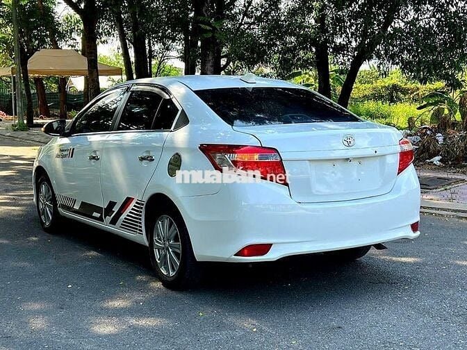 Toyota Vios 2017 1.5E - Trắng đẹp