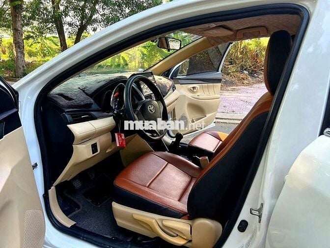 Toyota Vios 2017 1.5E - Trắng đẹp