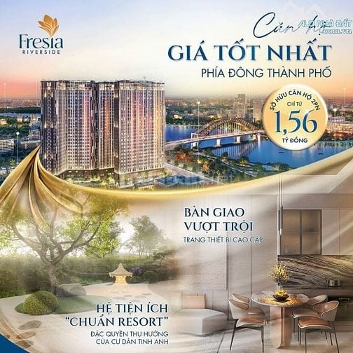 HOT HOT HOT - căn hộ cao cấp ven sông mà cực ảo - chỉ 1,xx tỷ ???