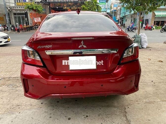 Mitsubishi Attrage 2021 1.2 CVT Màu Đỏ Chỉ 340tr