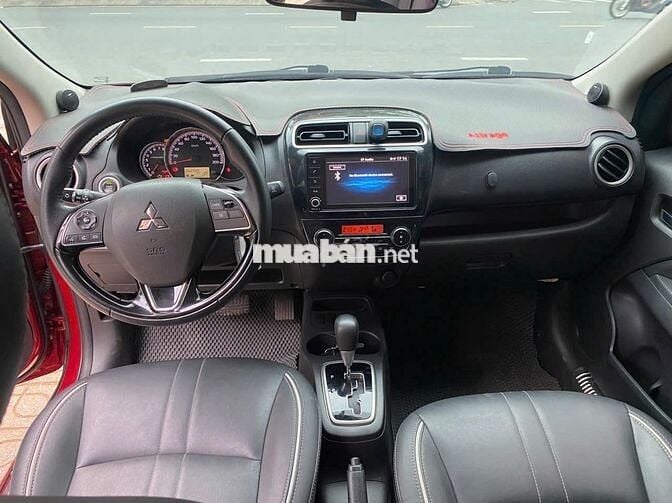Mitsubishi Attrage 2021 1.2 CVT Màu Đỏ Chỉ 340tr