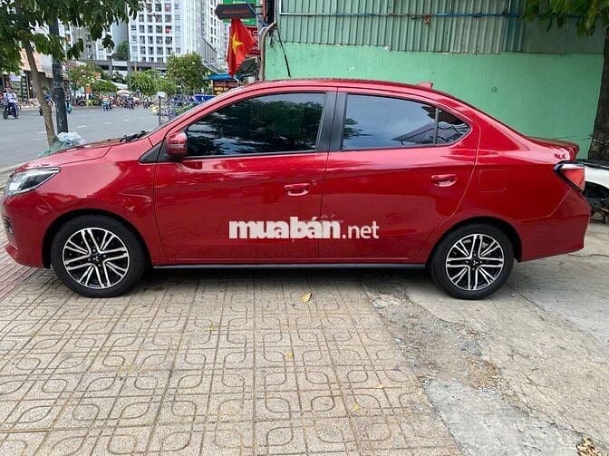 Mitsubishi Attrage 2021 1.2 CVT Màu Đỏ Chỉ 340tr