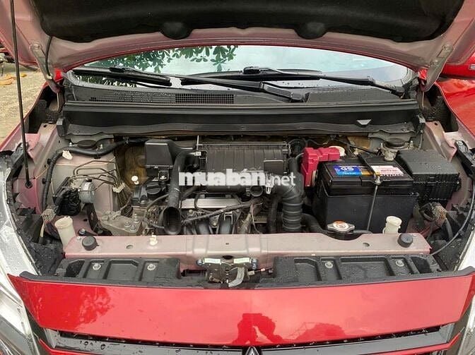 Mitsubishi Attrage 2021 1.2 CVT Màu Đỏ Chỉ 340tr