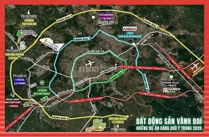 BÁN GẤP NỀN 160m2 LIỀN KỀ VINHOME HẬU NGHĨA, GIÁ CHỦ BÁN 2TY850