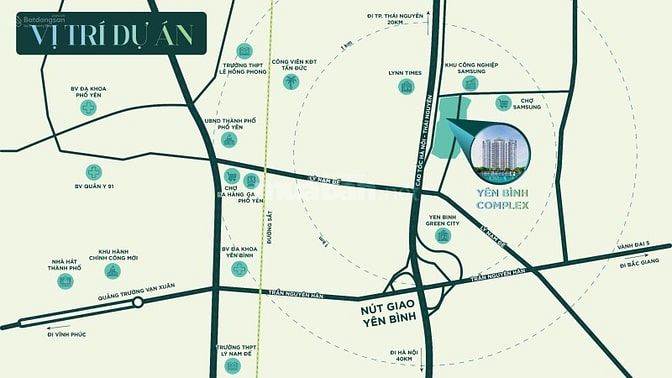 CĐT Mở Bán Chung Cư Yên Bình Complex Tại Khu Công Nghiệp San Sung TN