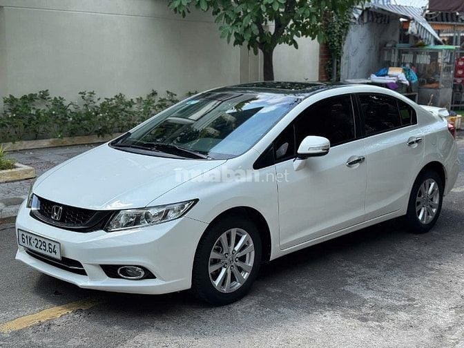 Bán xe Honda Civic 2.0AT Đời T12/2016 Màu Trắng