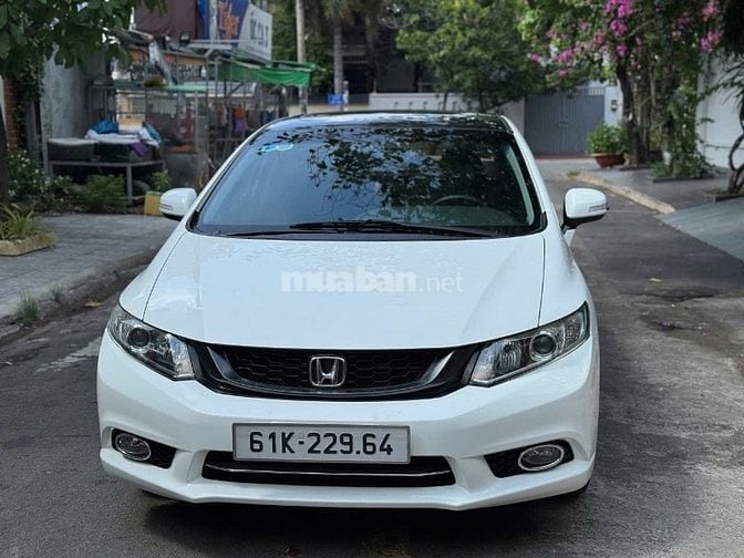 Bán xe Honda Civic 2.0AT Đời T12/2016 Màu Trắng