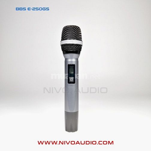 Micro không dây BBS E-250GS. Hàng nhập khẩu chính hãng.