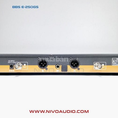 Micro không dây BBS E-250GS. Hàng nhập khẩu chính hãng.