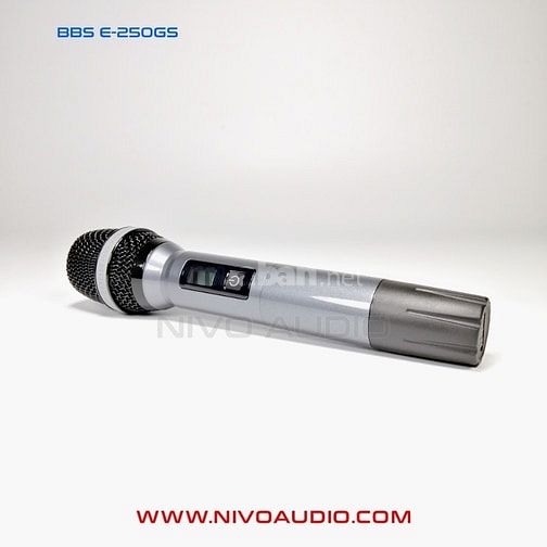 Micro không dây BBS E-250GS. Hàng nhập khẩu chính hãng.