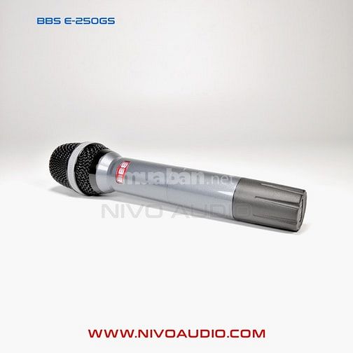 Micro không dây BBS E-250GS. Hàng nhập khẩu chính hãng.