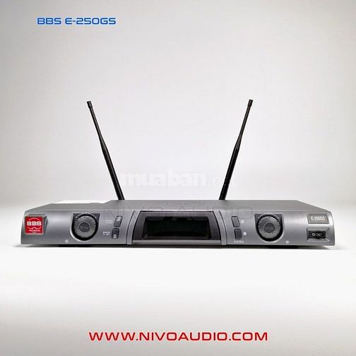 Micro không dây BBS E-250GS. Hàng nhập khẩu chính hãng.