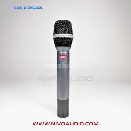 Micro không dây BBS E-250GS. Hàng nhập khẩu chính hãng.