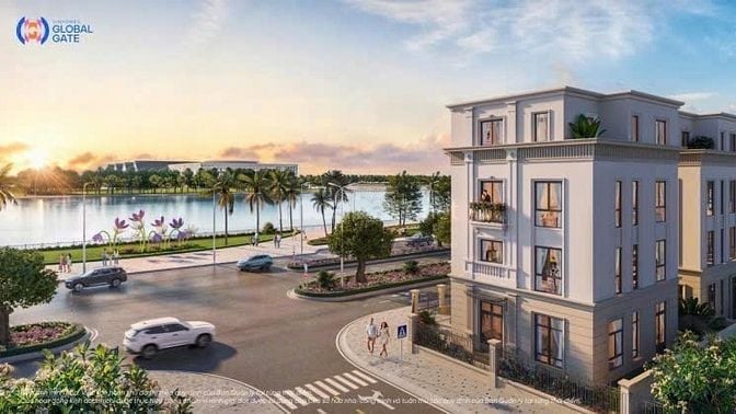 Bán biệt thự đơn lập góc vip mặt hồ Vinhomes Cổ Loa,Hà Nội