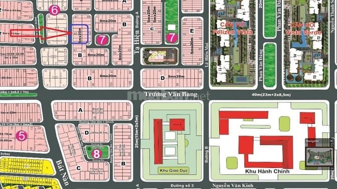 Bán đất nền dự án tại Dự án Huy Hoàng B62 Quận 2
