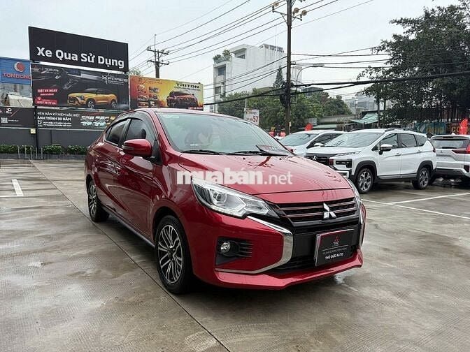 Mitsubishi Attrage Premium 2021 Đỏ - Odo 47.800 km