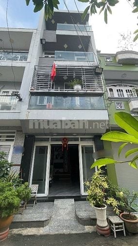 Cho thuê nhà 1 trệt 3 lầu hẻm 6m 1/ Quang Trung p10 4x15 gần cầu vượt