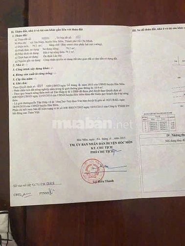 💥BÁN NHÀ GẦN ỦY BAN XÃ TÂN HIỆP DT 79m2 NHÀ CẤP 4 GIÁ 690 TRIỆU