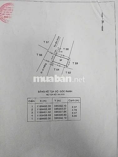 BÁN NHÀ HẺM 239 BÀ HOM. NHÀ NGUYỄN VĂN LUÔNG 
