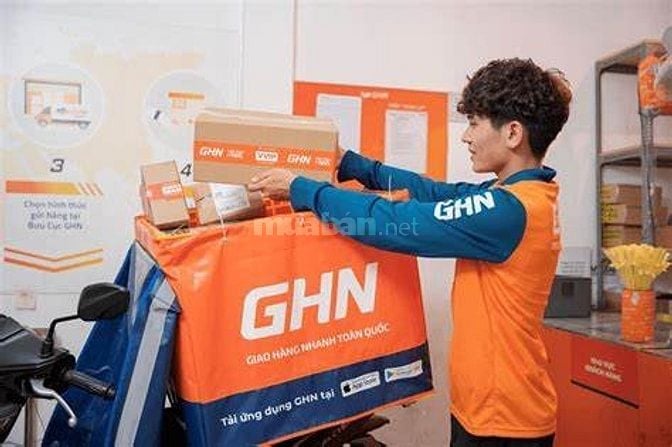 [GHN BIÊN HÒA] Tuyển dụng Nhân viên Giao hàng bằng xe máy