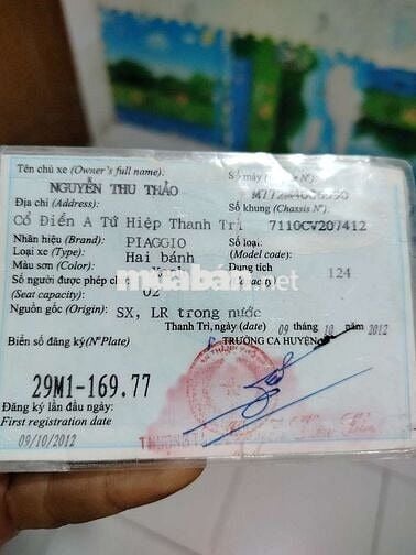 mua 70 triệu nay bán 7triệu5 Xe còn mới toanh