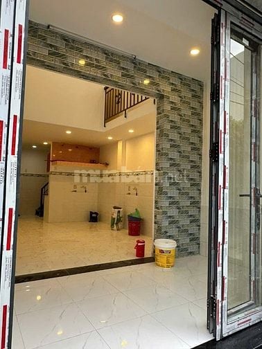 Nhà MT Bông Sao, mới, khu kd ngay Chợ Sáng. Trệt,1lầu, 4,5m/NH 4,7mx9m