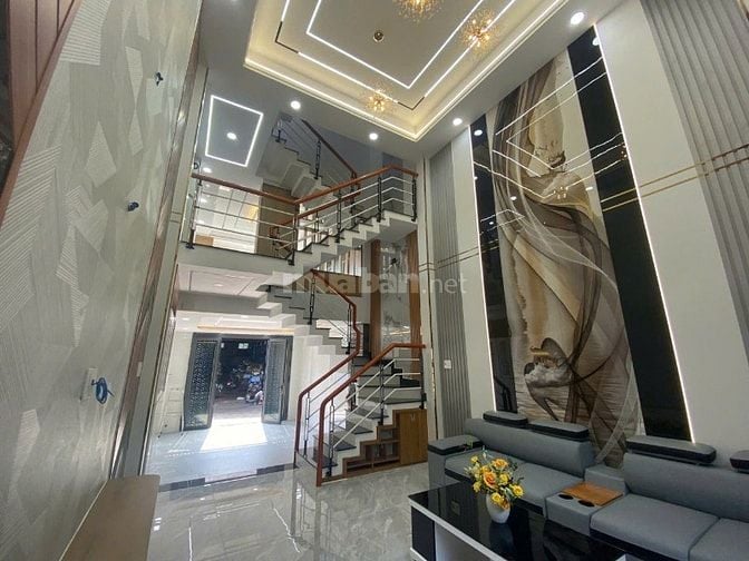 NHÀ 5 TẦNG KINH DƯƠNG VƯƠNG BÌNH TÂN - XE HƠI NGỦ NHÀ - NHỈN 7 TỶ