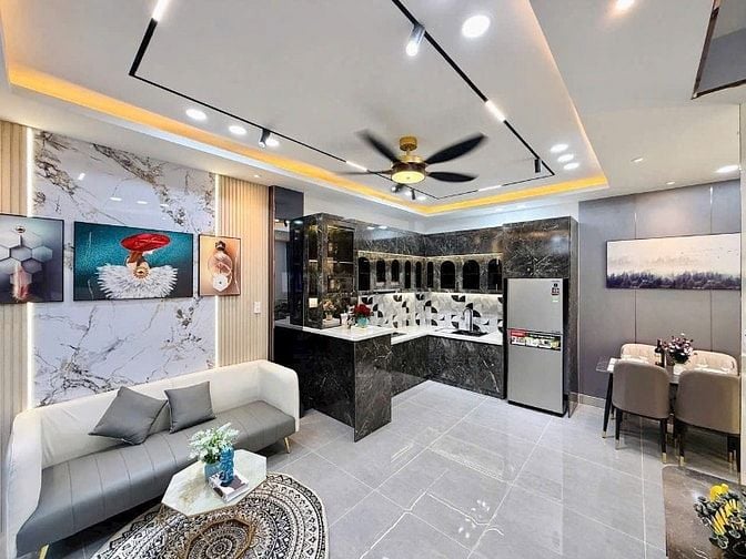 Nhà cần bán đ.Nguyễn Công Hoan PNhuận.44,1m2/2tỷ680.hẻm oto sổ riêng.