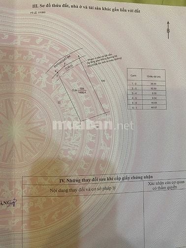 Tôi cần bán lô đất như trong sổ
