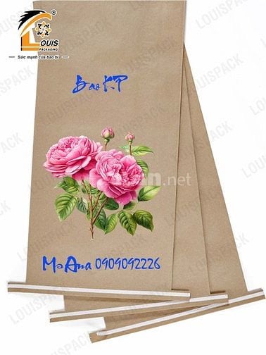 Bao giấy Kraft đựng bột thực phẩm
