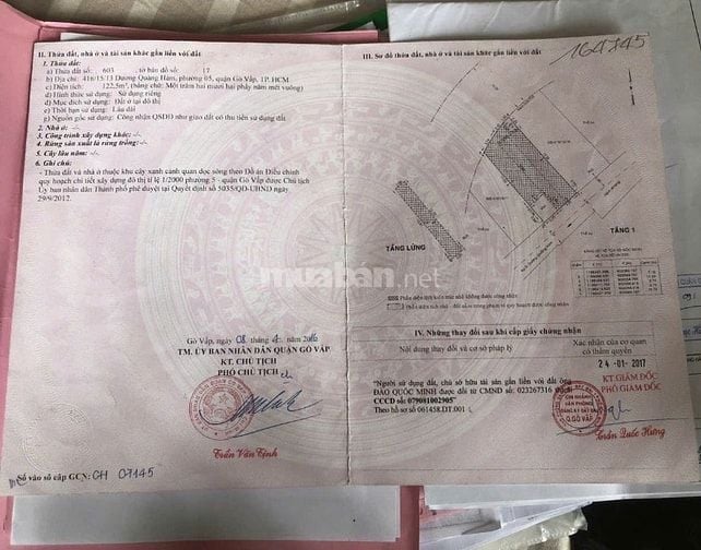 Chính chủ cần bán nhà hai mặt tiền cực đẹp tại đường Dương Quảng Hàm, 