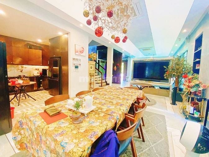 BIỆT THỰ CIPUTRA- SIÊU VÍP 4 TẦNG- THANG MÁY MẶT ĐƯỜNG ĐÔI 