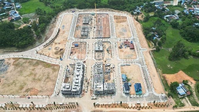 Bán đất phân lô đối diện KCN SamSung Thái Nguyên 200m MT 10m 20tr/m2