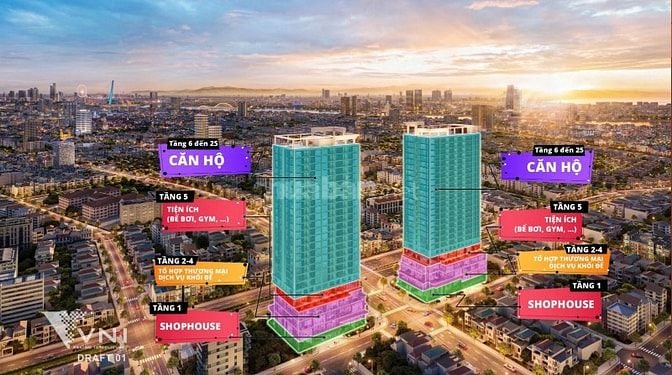 Nhận booking tòa tháp căn hộ Vương Thừa Vũ - Sun Group đà nẵng chỉ từ 