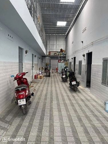 Bán đất  có trọ sẳn 6 phòng, DT 90m2, Giá 830triệu, SHR