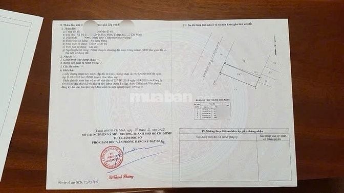 Bán đất  có trọ sẳn 6 phòng, DT 90m2, Giá 830triệu, SHR