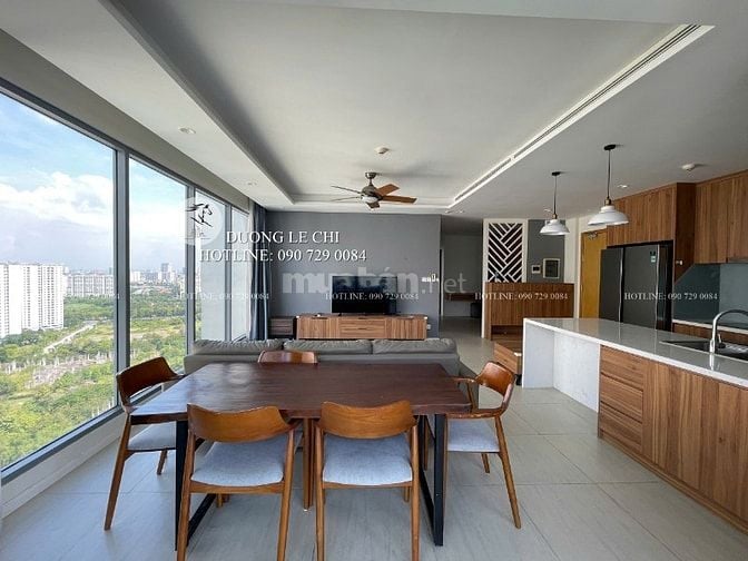Bán căn hộ 3 phòng ngủ Đảo Kim Cương, 124 m2, view hồ bơi, giá tốt