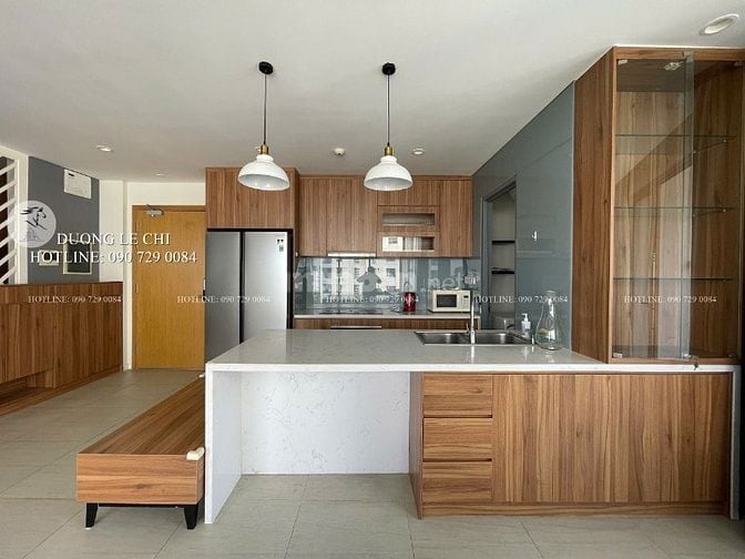 Bán căn hộ 3 phòng ngủ Đảo Kim Cương, 124 m2, view hồ bơi, giá tốt