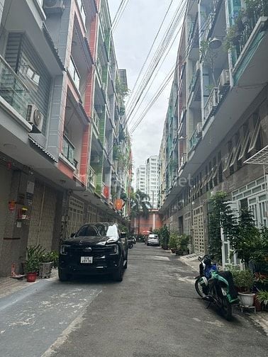 Bán nhà 2MT trước sau hẻm nhựa 8m Dt: 4x13m 1 lững 3 lầu ST 7.2 Tỷ TL