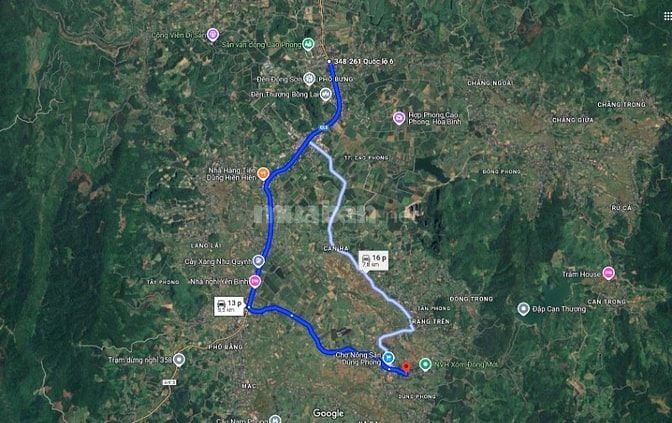 Full thổ cư Đất Dũng Phong, Cao Phong, HB, giá chỉ với 8 triệu/m2